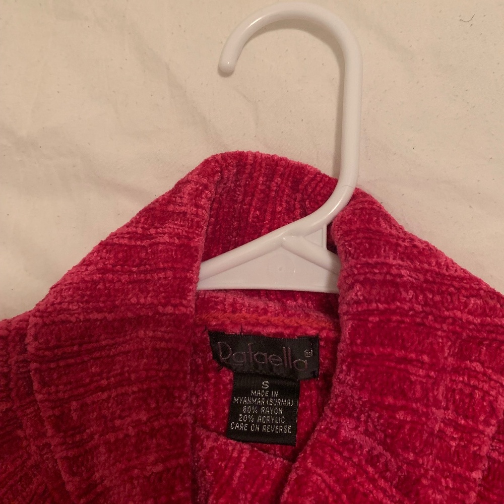 Raspberry pink sweater